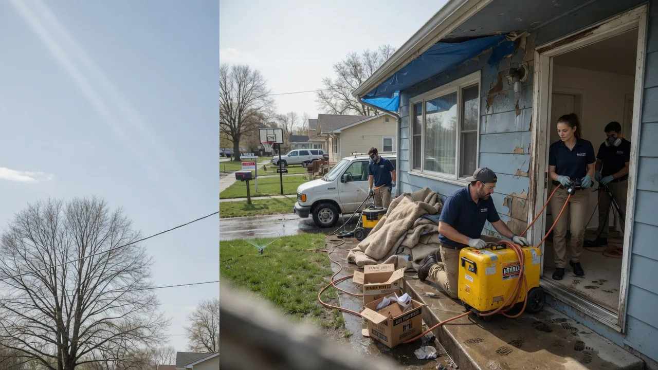 Basement Flood Cleanup in Rock River, WY near me